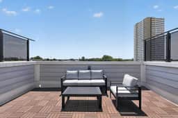 Luxe 3BR Retreat | Rooftop, Patio & Garage