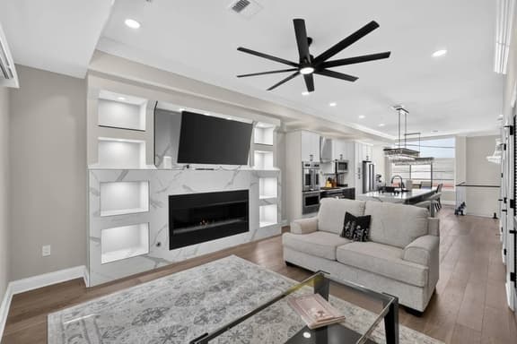 Luxe 3BR Retreat | Rooftop, Patio & Garage